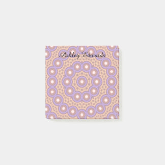 Persoonlijk Pastel Geo Patroon Post-it® Notes