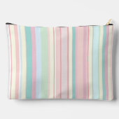 Persoonlijk Pastelkleurig Snoep Streep Design Etui (Achterkant)