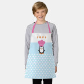 Persoonlijk Penguin Apron Schort (Gedragen)