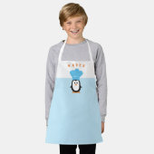 Persoonlijk Penguin Apron Schort (Gedragen)