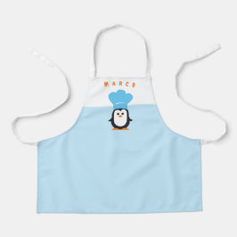 Persoonlijk Penguin Apron Schort