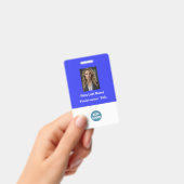 Persoonlijk personeels ID-badge - Naam, foto, logo Badge (Handheld)