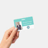 Persoonlijk personeels-ID-badge - Naam, foto, stre Badge (Handheld)