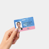 Persoonlijk Personeelsbadge met Foto, Barcode, Log Badge (Handheld)