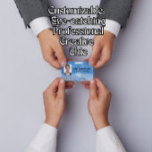 Persoonlijk Personeelsbadge met Foto, Barcode, Log Badge