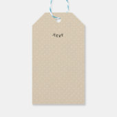 Persoonlijk, persoonlijk, foto cadeaulabel (Achterkant)