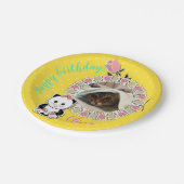 Persoonlijk, persoonlijk, foto papieren bordje (Gekanteld)