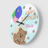 Persoonlijk, persoonlijk, jarig, Teddy beer Grote Klok (Hoek)