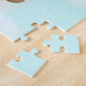 Persoonlijk, persoonlijk, jarig, Teddy beer Legpuzzel (Zijkant)