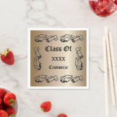 Persoonlijk Pet en Diplomasupklasse Event Napkins  Servetten (Insitu)