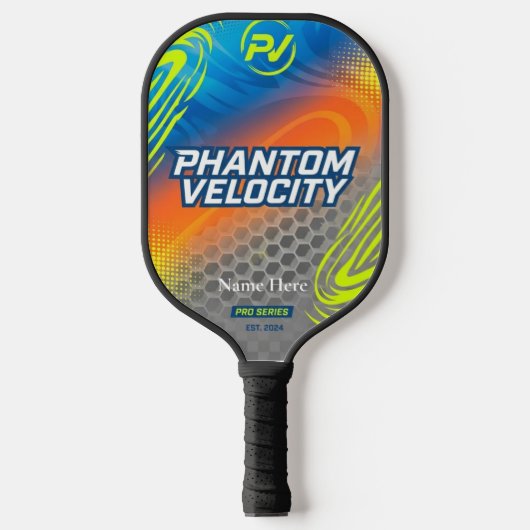 Persoonlijk Phantom Velocity Pickleball Paddle (Voorkant)