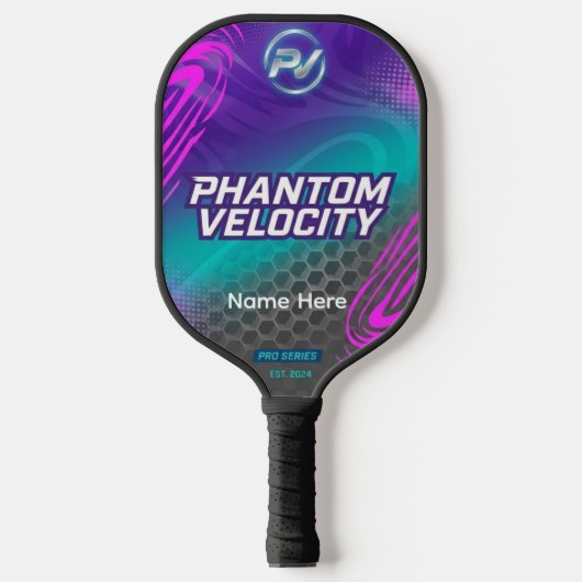 Persoonlijk Phantom Velocity Pickleball Paddle (Voorkant)