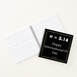Persoonlijk Pi-dag notitieboek - Gelukkig Internat