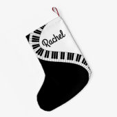Persoonlijk piano-toetsenbord Musical-kerststaart Kleine Kerstsok (Achterkant (Hangend))
