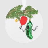 Persoonlijk Pickleball-verzamelobject Ornament (achterkant)