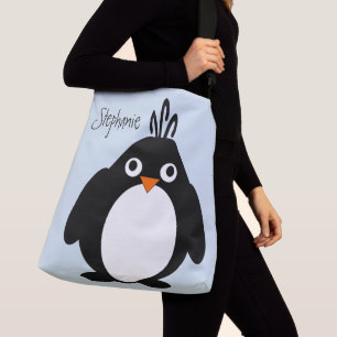 Persoonlijk Pinguïnontwerp Crossbody Tas