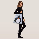 Persoonlijk Pinguïnontwerp Crossbody Tas (Op model)