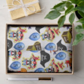 Persoonlijk Pirate Birthday Tissuepapier (Geschenk)