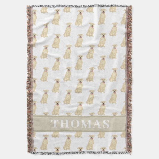 Persoonlijk Pitbull Staffy (Fawn Tan) Deken (Voorkant Verticaal)