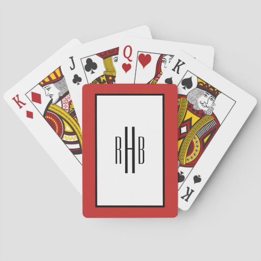 Persoonlijk Poker speelkaarten cadeau voor vader (Achterkant)