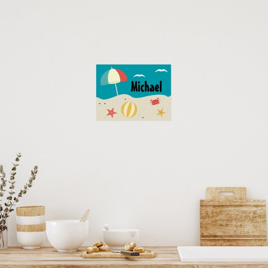 Persoonlijk Poster van de Zaal van het Kind van de (Keuken)