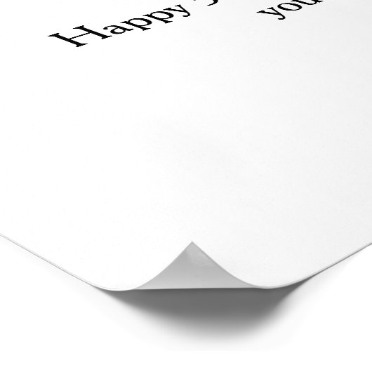 Persoonlijk Poster voor 50e Jubileum fotocollage (Hoek)