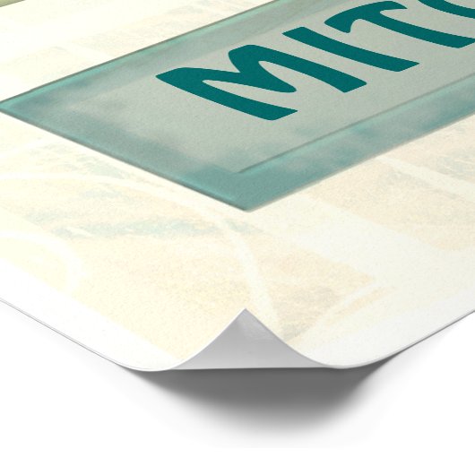 Persoonlijk Poster voor elke gelegenheid (Hoek)