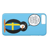 Persoonlijk praat de Zweedse vlag met mevrouw Ping Case-Mate iPhone Case (Achterkant (Horizontaal))