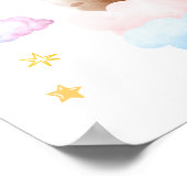 Persoonlijk prinsessenkasteel voor de kinderkamer poster (Hoek)