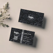 Persoonlijk Professioneel Zwart Elegant Visitekaar Visitekaartje