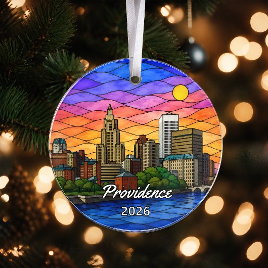 Persoonlijk Providence Acryl Ornament, Aangepaste Ornament
