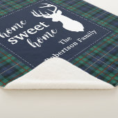 Persoonlijk Pset Holiday Tartan Clan Robertson Sherpa Deken (3/4)