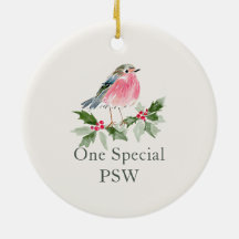 Persoonlijk PSW Kerst Geschenk Bedankt 