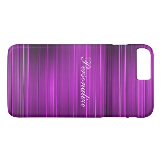 Persoonlijk Psychedelic Paars Case-Mate iPhone Case (Achterkant (Horizontaal))