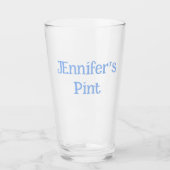 Persoonlijk punt glas (Voorkant)