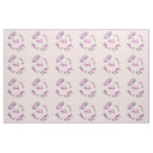 Persoonlijk quiltblok vierkant met naammonogram stof (Yard (91,4 cm))