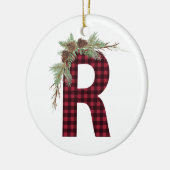 Persoonlijk R-Monogram Ornament (Links)