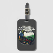 Persoonlijk racistisch circuit voor neerhalen bagagelabel (Voorkant (verticaal))