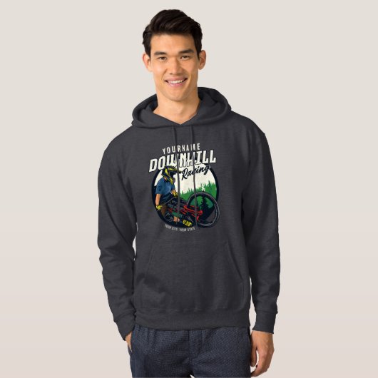 Persoonlijk racistisch circuit voor neerhalen hoodie (Voorkant volledig)