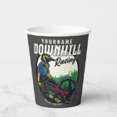 Persoonlijk racistisch circuit voor neerhalen papieren bekers (Voorkant)