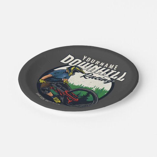 Persoonlijk racistisch circuit voor neerhalen papieren bordje (Gekanteld)