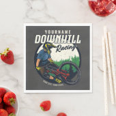 Persoonlijk racistisch circuit voor neerhalen servet (Insitu)