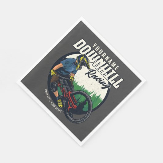 Persoonlijk racistisch circuit voor neerhalen servet (Hoek)