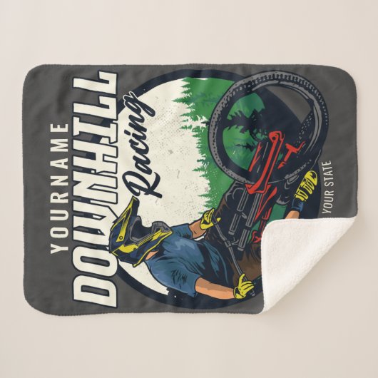 Persoonlijk racistisch circuit voor neerhalen sherpa deken (Voorkant (horizontaal))