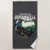 Persoonlijk racistisch circuit voor neerhalen strandlaken (Voorkant)