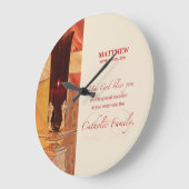 Persoonlijk, RCIA Gefeliciteerd, katholiek, rood Grote Klok (Hoek)