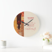 Persoonlijk, RCIA Gefeliciteerd, katholiek, rood Grote Klok (Huis)