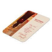 Persoonlijk, RCIA Gefeliciteerd, katholiek, rood Magneet (Linkerzijde)