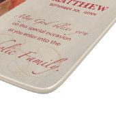 Persoonlijk, RCIA Gefeliciteerd, katholiek, rood Snijplank (Hoek)