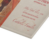 Persoonlijk, RCIA Gefeliciteerd, katholiek, rood Snijplank (Hoek)